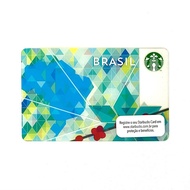 Brazil Starbucks Card 2014 Brazilian City Country Destination Card