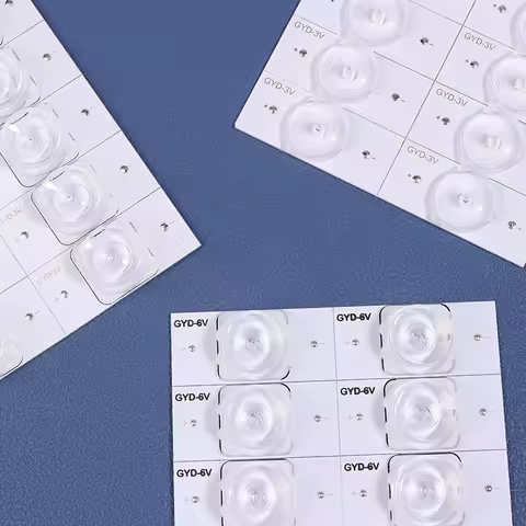 10Pcs LED Beads 3V 6V LCD TV Led Bead SMD Light Bead Universal Aluminum Cutting TV Backlight Strips 