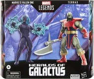 預購美版漫威Marvel Legends 暴君使者Terrax 墮落者Fallen行星吞噬者先驅Galactus 雙人包