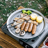 Pure Titanium Grill Pan Outdoor Grill Pan Grill Pan Pure Titanium Grill Pan Korean Camping Cassette 