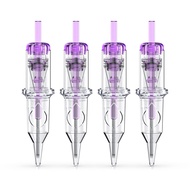 Cartridge Needles, 20pcs 1RL Disposable Tattoo Needle Cartridges Standard 1 Round Liner for Rotary T