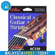 Alice AC139-N Titanium Nylon Guitar Strings 6pcs/set (.028-.043) Normal Tension Guitar Accessories