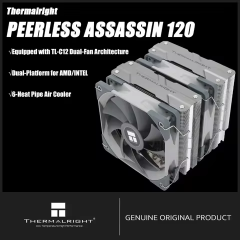 Thermalright Peerless Assassin 120 6-Heat Pipe AGHP 3.0 heat pipe CPU Air Cooler PA120