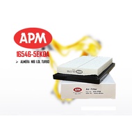 APM Air Filter - Nissan Almera N18 1.0T Turbo 16546-5EK0A