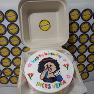 ugly cake kue jelek bento cake
