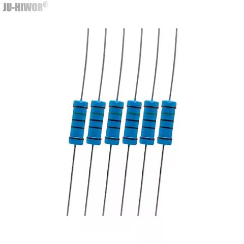 5pcs 3W 1% Metal Film Resistor 0.1 0.15 1.5 12 33 47 68 100 150 240 560 1K 2.2K 3.3K 4.7K 8.2K 10K 1