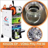 Mold 90, extra ring 90 for plastic cup press, paper cup press, heart cup press and other cups with m