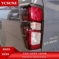 ABS Tail Light Cover For Isuzu Dmax D-max 2024 2025 Double Cabin Car Styling Accessories YCSUNZ
