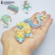 YOUNGSTAR 3D Printed Dragon Coloroful Dragon Ornament Home Office Decoration Festival Gift For Boy C