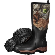 TIDEWE Rubber Neoprene Boots Men And Women, Waterproof Sturdy 6mm Neoprene Boot, Rain Boot Hunting B