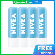 NIVEA(นีเวีย)) | NIVEA Lip Care Moisture Care 4.8g x4 / ลิปบาล์ม