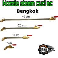 Nozzle Steam Cuci AC bengkok dan Steam Mobil Spuyer Steam Cuci AC nozzle jet cleaner 1 set