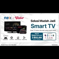 New!!! Nex Vidio Android Box Receiver Smart Tv Digital Nex Parabola
