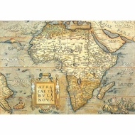 義大利 IFI 海報 古代非洲地圖