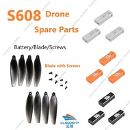 S608 Pro Drone Blade Battery Spare Parts Backup Accessories S608 Pro 7.4V 3000mAh Battery/Propeller 