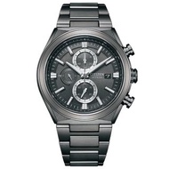 觀塘門市 現貨 CITIZEN ATTESA CA0835-61H Eco-Drive Black Dial Chronograph Titanium Men's Watch