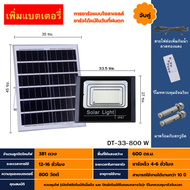 ไฟโซลาเซลล์ ไฟพลังงานแสงอาทิตย์ LED 200W 400W 600W 800W 1000W หลอดไฟติดผนัง หลอดไฟโซลาเซลล์กันน้ำ ก