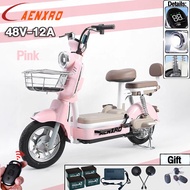 AENXRD MD Electric Bike 48V12A electric bicycle electric car adult electric bike with rear view mirr