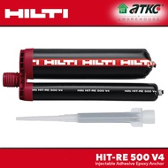 Hilti HIT-RE 500 V4 Epoxy Injectable Adhesive Anchor 500ML