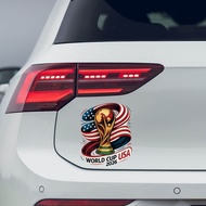 2026 FIFA World Cup Trophy Design Custom Waterproof Stickers For Car Laptop Luggage