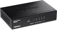 TRENDnet Gigabit Desktop Switch, TEG-S51, 5 x Gigabit RJ-45 Ports, Ethernet Splitter, 10Gbps Switchi