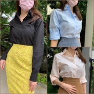 Long-Sleeved Shirt Oxford Fabric