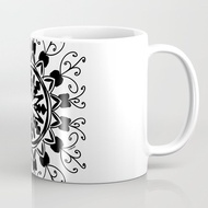 Mandala Bee Silhouette Coffee Mug