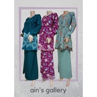 [NEW STOCK 2021] Baju Kurung Moden Corak Bunga Como Crepe