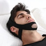 1pcs New Anti Snore Stop Snoring Chin Strap Belt Anti Apnea Jaw Solution Sleep Support Apnea Belt Ad