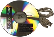 Dickson A026 Dicksonware Secure Software and USB Download Cable (21Cfr11 Compliant), Version 10