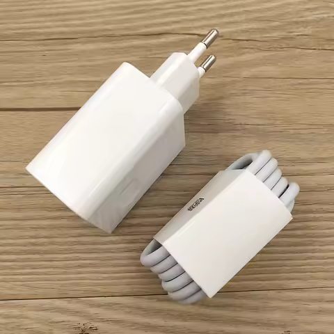 Original HUAWEI 66W EU Charger Super Charge Fast Wall Adapter 2/1.5/1M 6A USB Cable For Huawei Pura 