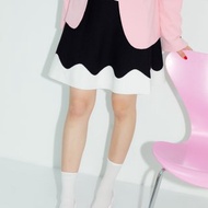 鏡面波浪瑪莉珍鞋 白色