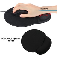 Miếng lót chuột có đệm cổ tay SIDOTECH INPHIC PD801 bàn di pad chuột mềm mại bằng đế casu non chống