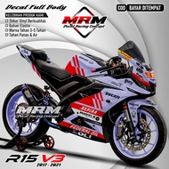 R15 V3 Decal Motorcycle Decal Sticker R15 V3 Sticker Yamaha R15 V3 Fullbody Racing 2