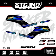 HONDA STRIPING STICKER WIN 100 44HONDA