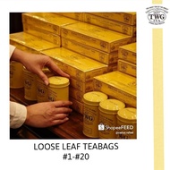 [Imported Singapore] TWG Tea Haute Couture (Loose Leaf Teabag) - #1-20
