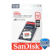 Microsdxc Card UHS-I Class 10 A1 (150MB/s) 512GB SDSQUAC-512G-GN6MN SanDisk Ultra