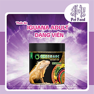 Thức ăn Iguana Trưởng Thành dạng VIÊN, Rồng Nam Mỹ Trưởng Thành VIÊN - Cơ thể săn chắc, Tiêu hóa tốt