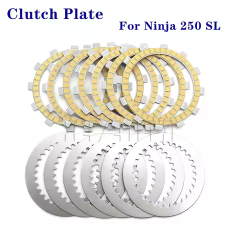 250 SL Friction Disc Plate Kit For Kawasaki Ninja250SL Z250SL Ninja Z 250 sl NINJA250 SL Motorcycle