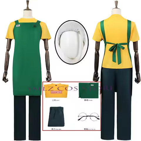 Anime Sakamoto Days Cosplay Sakamoto Taro Cosplay Costume Apron Sakamoto Taro Wig Suit Halloween Par