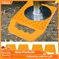 treee Xiuganpo 4PCS RV Leveling Pads  6.6X6.6in Stabilizer Jack Convenient Locking Design Weatherpro