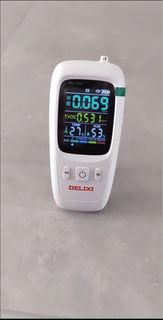 Delixi 甲醛檢測機 溫度濕度空氣質量檢測儀 IAQ Indoor Air Quality formaldehyde detector