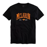 T-Shirt Mclaren Est 1963 Men Unisex Black Tshirt