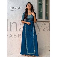 Adorable Heavy Faux Georgette Sequence  Gown  For Women