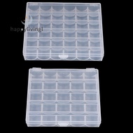 25/36 Spools Bobbins Empty Bobbin Case Organizer Storage Box