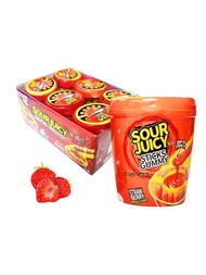 6pcs Planet Sour Juicy Sticks Gummy Candy (Blueberry / Strawberrry / Watermelon / Cherry Berry / Ran