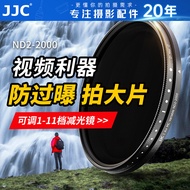 [Special Offer] JJC Adjustable ND Filter ND Filter Variable ND2-2000 Filter Medium Gray Density Filt