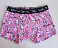 預定  Shorts 日單 Sanrio Melody Kuromi 卡通男平角內褲   men cartoon underwear  brief