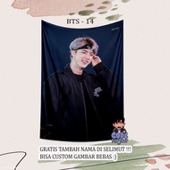 BTS - custom BTS blanket - BTS character blanket - BTS kpop personal blanket - kpop blanket