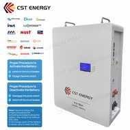 CST ENERGY แบตลิเธียม 51.2V 300Ah LiFePO4 Battery 15000 Cycles เซลล์เกรดเอ 100A BMS แบตเตอรี่ลิเธียม